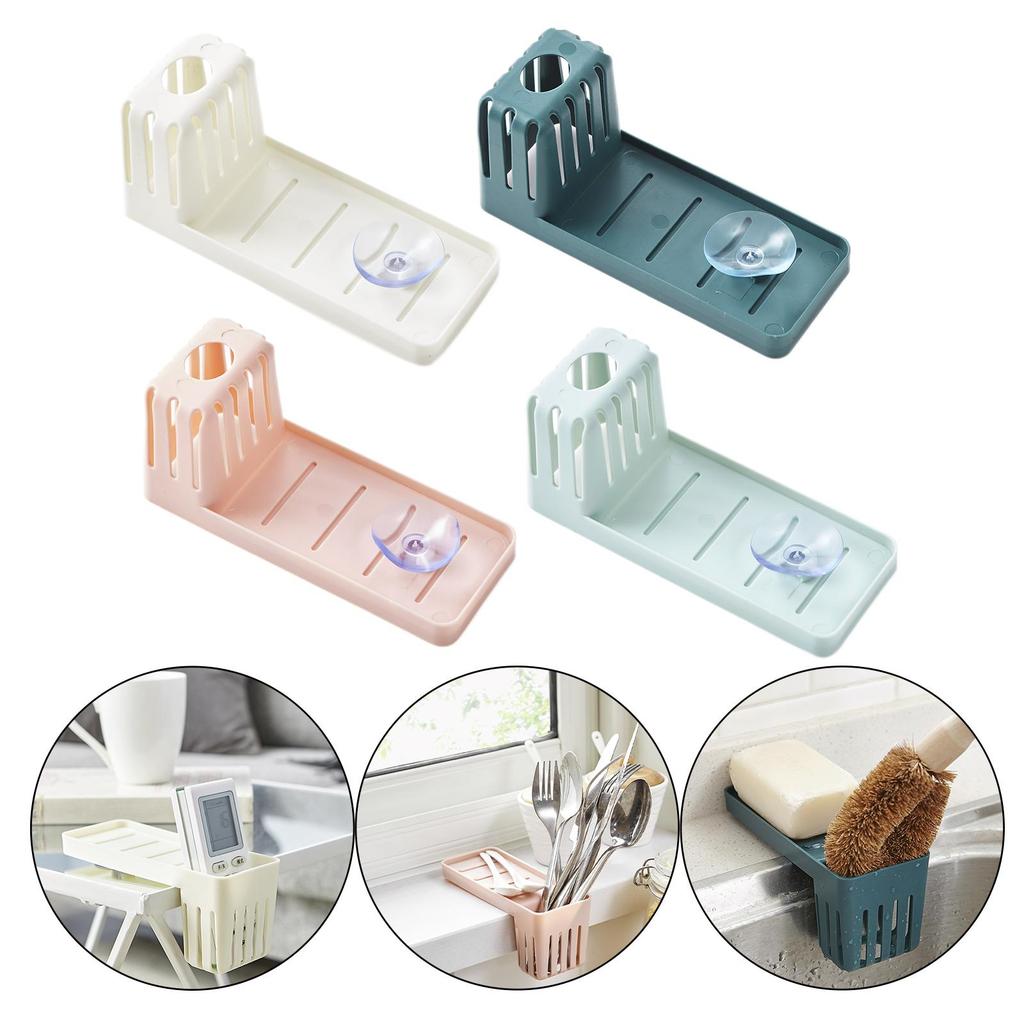 Kitchen Sink Suction Holder for Sponges, bers, Soap, Kitchen, Bathroom