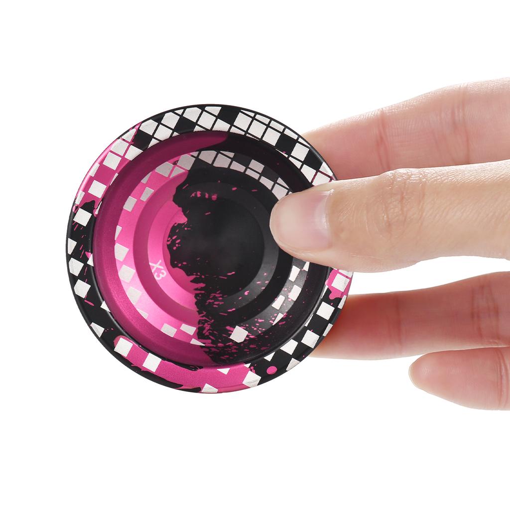 2pcs Professional Yoyoball Aluminum Alloy Responsive Yoyoball with Unresponsive Bearing for Professionals Beginners