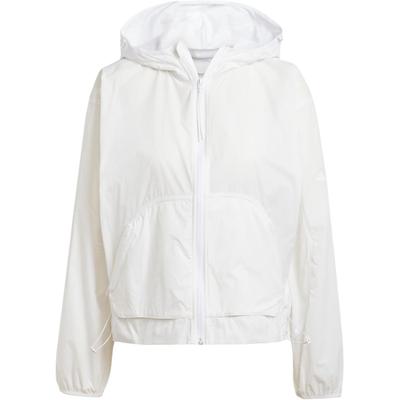 City Escape Windbreaker Sports Casual Hooded Long Sleeve Jacket Women Jacket White JP0464