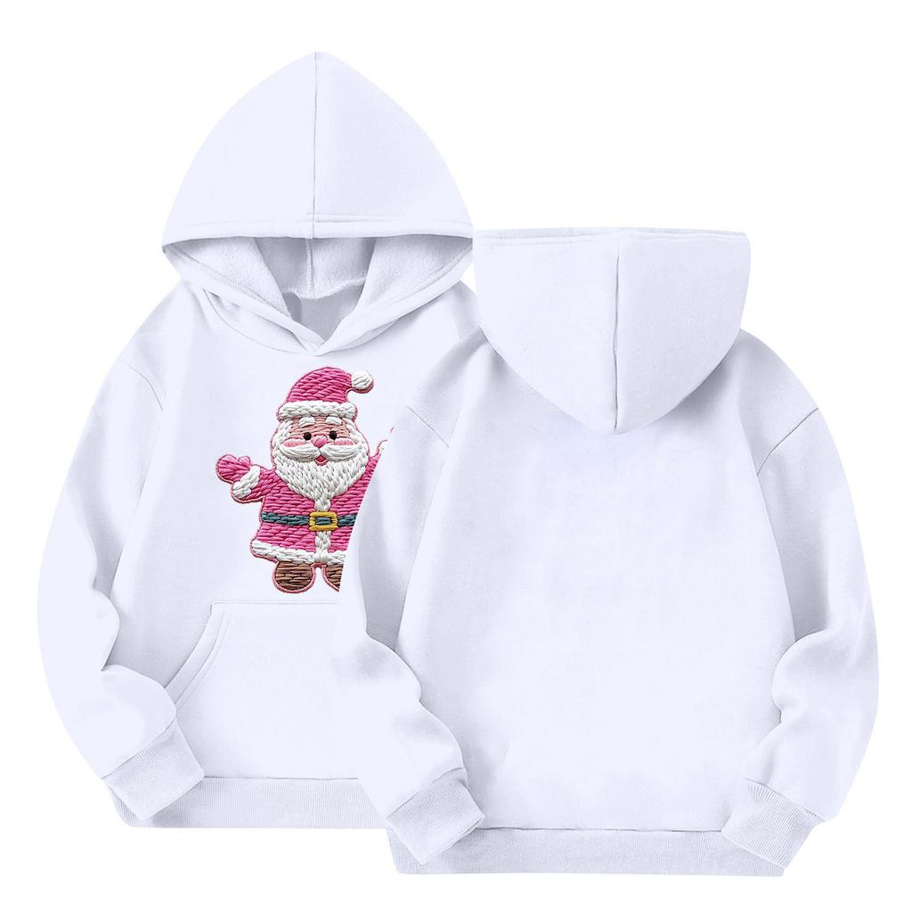Children's Hoodies Loose Solid Color Hooded Sports Shirt Fashionable Sports Shirt
