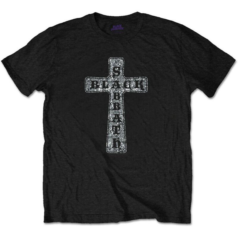 

Black Sabbath Diamante Официальная футболка Tee Мужская унисекс-мужская футболка Teeshirt Черная ретро-уличная одежда 90 хип-хоп повседневные топы с коротким рукавом