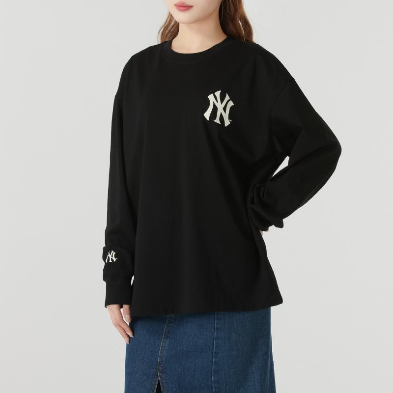 New MLB Fashion Sports Collection New York Yankees T-Shirt Unisex Black 3ATSB0251-50BKS