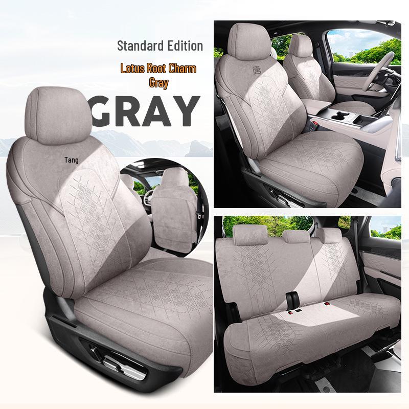 BYD Tang Seat Covers - Universal Four Seasons Breathable Suede Mats Tang