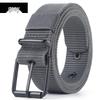 Pin Leather Canvas And Mens Buckle Belt Sturdy Versatile Extended Length Ideal For Military Training And Students
