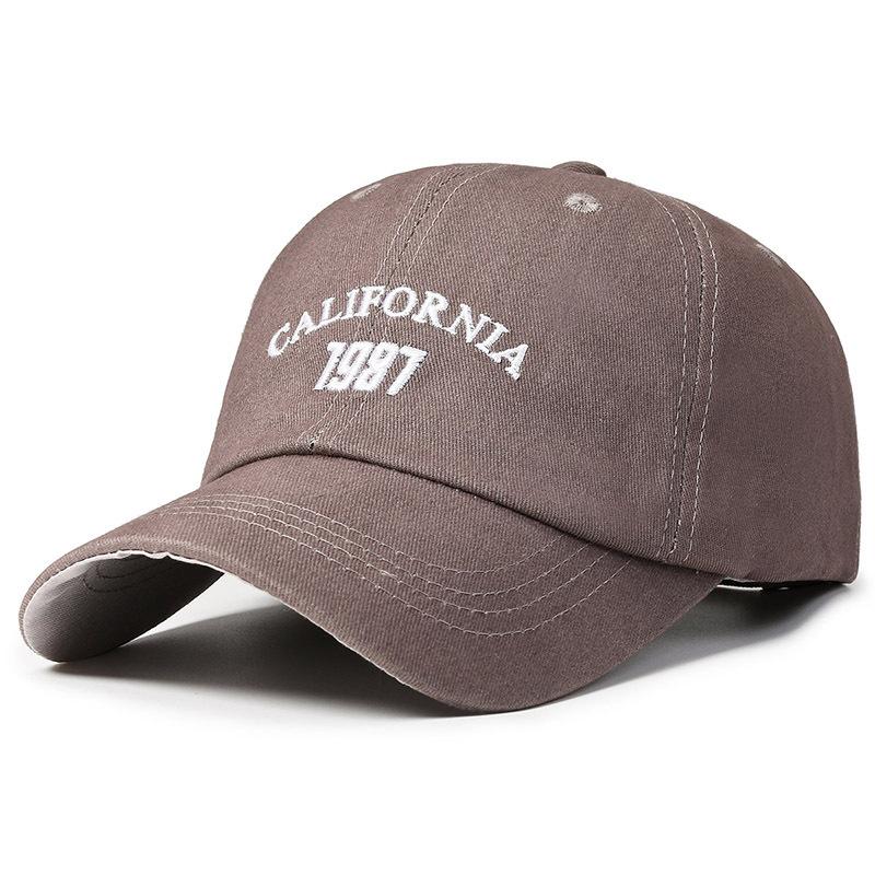 Pattern Baseball California Cap Outdoor Adjustable Sun Protection Hat Breathable