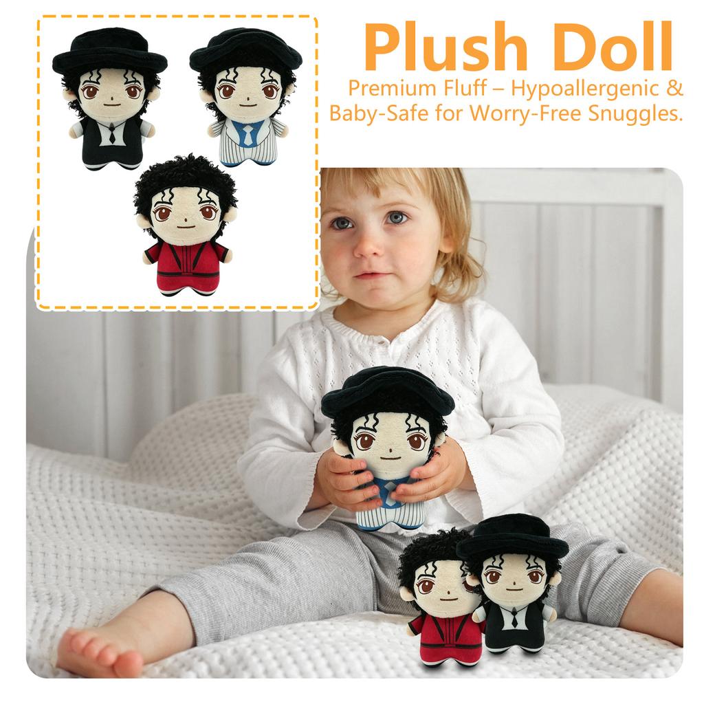 Collectible Plush Toy Doll for Music Fans