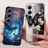 For Tecno Camon 40 Pro 4G 5G Camon40 CM5 Phone Case Colorful Butterflu Flower Women Girly Soft Silicone Casing Matte Back Cover