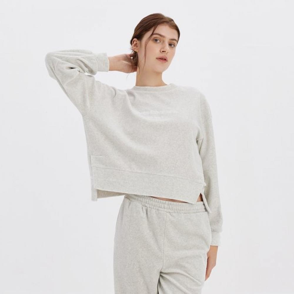 Huit Velour Sweatshirt Htwtp3l02t WGY/XS