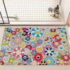 T-Takashis M-Murakamis Cartoon Floor Carpet Nordic Style Home Doormat Bathroom-Toilet Mats Bedroom Hotel Decor Mat