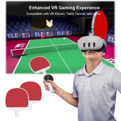 Handle Attachments for Oculus Quest 3 Controller Accessories, VR Table Tennis Racket Golf Club Sword Grip & Grips