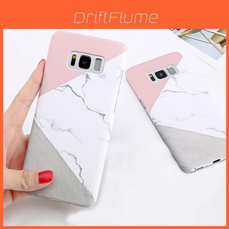 Ultra Thin Glossy Matte Marble Pattern Hard Case For Samsung Galaxy S8 Plus/s7