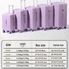 DK Durable Hardshell Luggage with Password Lock