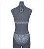 European American Denim Bandage Bikini – Sexy Women's Swimsuit 2024 Collection