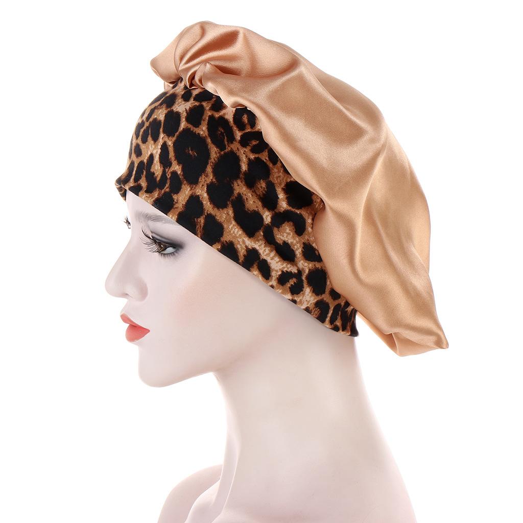 JYL TS DIY Oversized Sleep Cap Women Chemo Cap Polyester