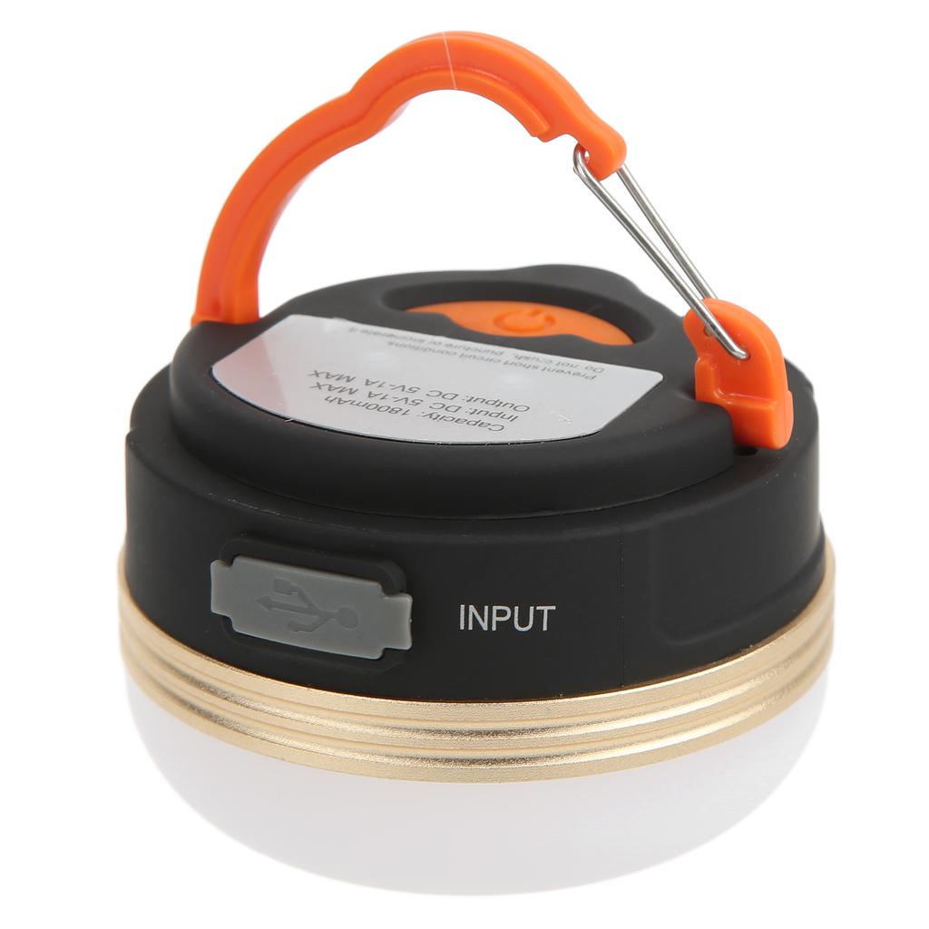 Camping Lamp High Brightness IP65 Waterproof USB Rechargeable Outdoor Camping Lights for Emergency Power Outages Home
