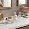 Large Capacity Cosmetic Storage Rack Waterproof Washstand Drain Rack  for Kitchen