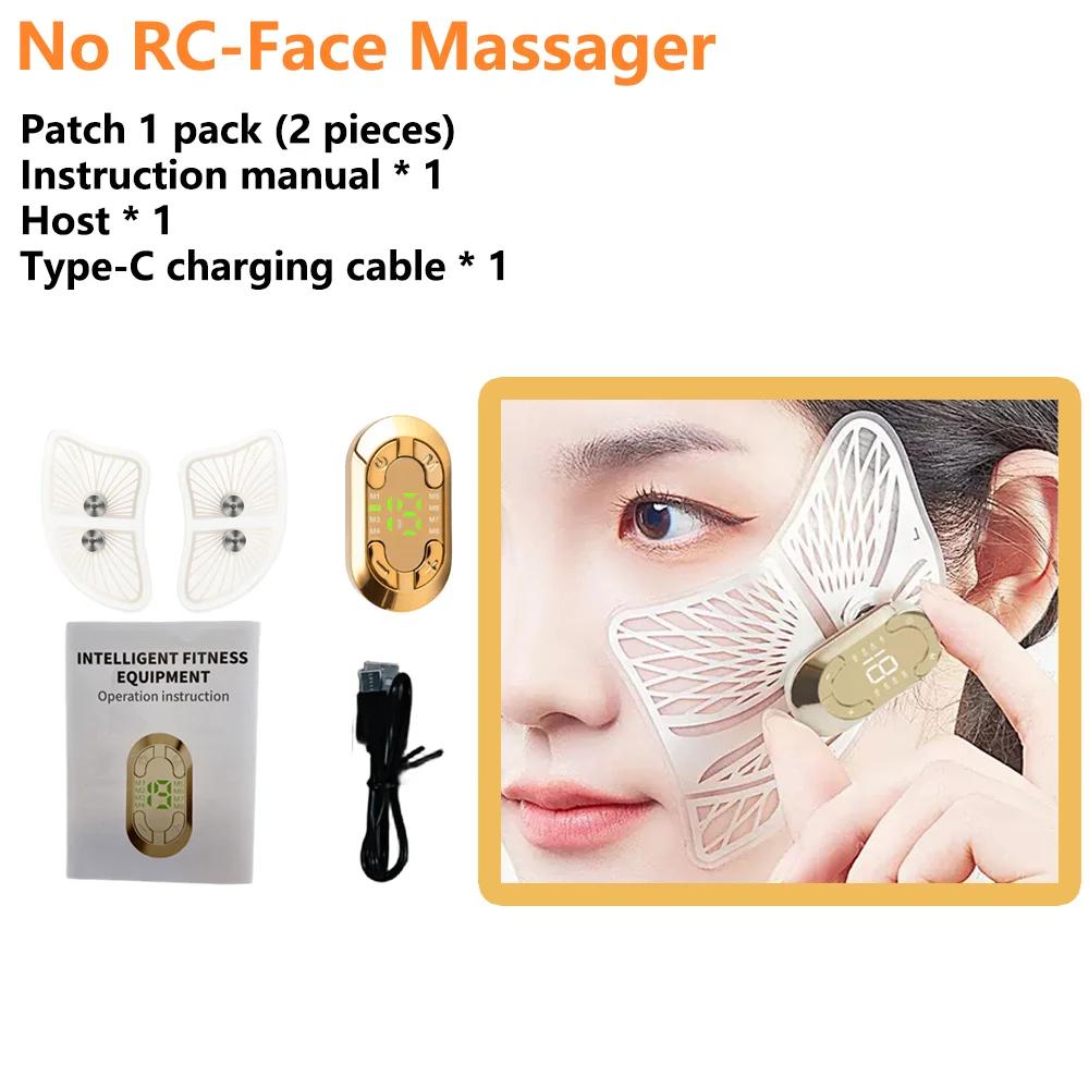 Ems Pulse Micro Current Eye Massage Equipment Eye Massager Reduces Dark Circles, Lifts and Tightens The Skin Face Microcurrent