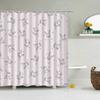 Colorful Modern Shower Curtain 3d Bathroom Curtain With Hooks Decorative Partition Screen 180*240 Polyester Washable Cloth