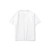 Li-Ning Sports Fashion Series Logo Print T-Shirt Men Tops White AHSR339-4