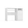 Porto Computer Desk Right White Drawer Cabinet Shelf For Home Office