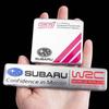Car Aluminium Emblem Sticker Accessories For Subaru STI Forester Impreza Legacy Outback XV BRZ WRX Tribeca O111