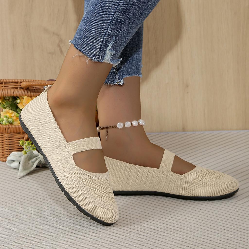 Women Flats Shoes 2024 New Ballet Loafers Solid Color Shallow Comfortable Lightweight Outdoor Sneakers Shoes for Women