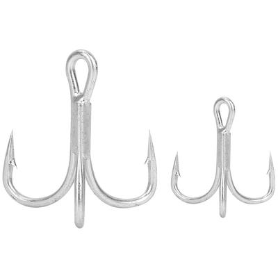 Balık Kancası Keskinleştirilmiş Dikenli Yüksek Mukavemetli Metal Üçlü Kancalar Balık Kancası