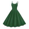 Women's Fashion  Printed Sexy Strapless Gothic Cocktail Dress Punk, Vintage Dress.
