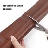 Adjustable Door Bottom Seal Strip Weatherstrip Under Door Draft Stopper Anti-Cold One Side Gap Blocker Foam Weather Strip Adjust