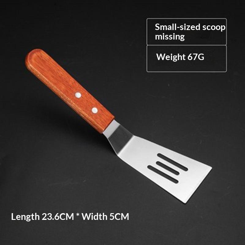 1pcs Stainless Steel Spatula And Grill Scraper Non Stick Durable Barbecue Cooking Tools Pizza Shovel Pancake Beef BBQ Utensils