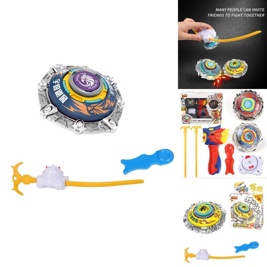 Entusiasmante Set di Giocattoli Beyblade Burst con Lanciatori per Battaglie Epiche e Divertimento Multi-giocatore