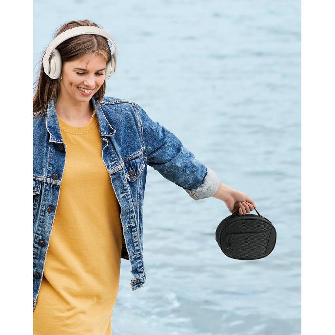 Soft Case for Beats Studio Pro/Sony WH-1000XM4/ Sony WH-XB910N/ Beats Studio3 Headphone, Soft Shell Travel Protective Carrying Cover Storage Bag,