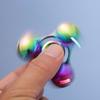 Colorful Metal Rainbow Fidget Spinner - Edc Hand Spinner Anti-Anxiety Toy Relieves Stress For Children Adults Finger Spinner