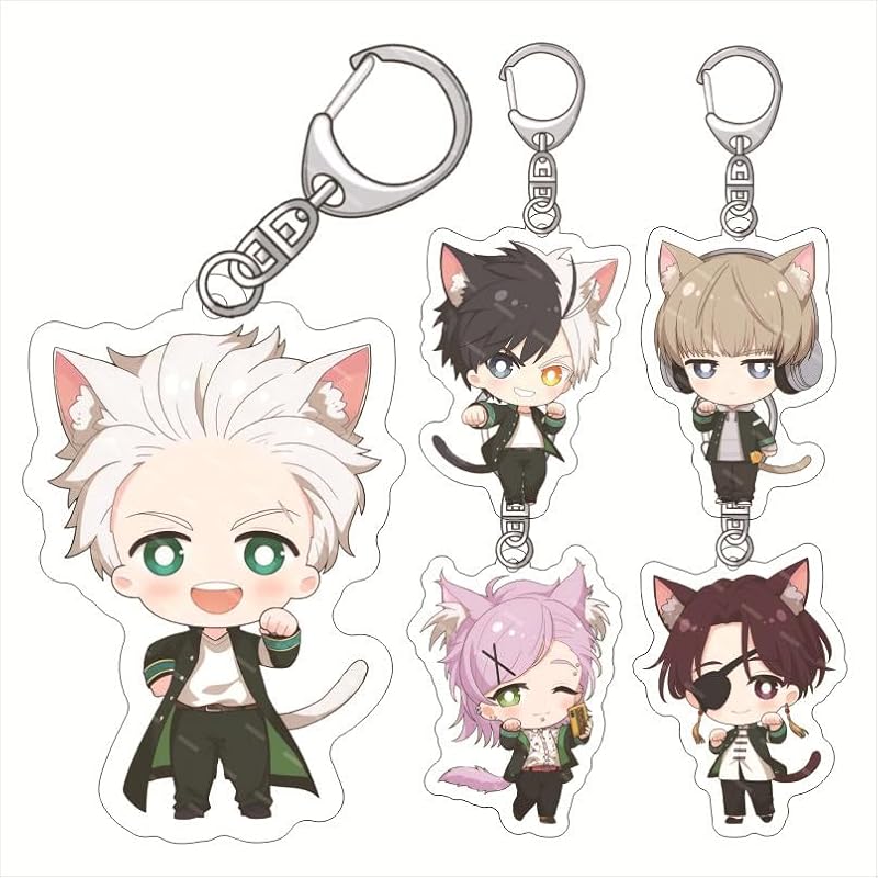 

[MDBEYT] WIND BREAKER 5 piece set key ring Haruka Sakura Junfei Su Miki Kiryu Hajime Umemiya Goods windbreaker strap acrylic keychain cute Convenient