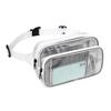 1Pcs Anti-static Transparent PVC Waist Bag Clear Mesh Tool Kit Fanny Pack Waterproof Portable Workshop Storage Organizer Bag