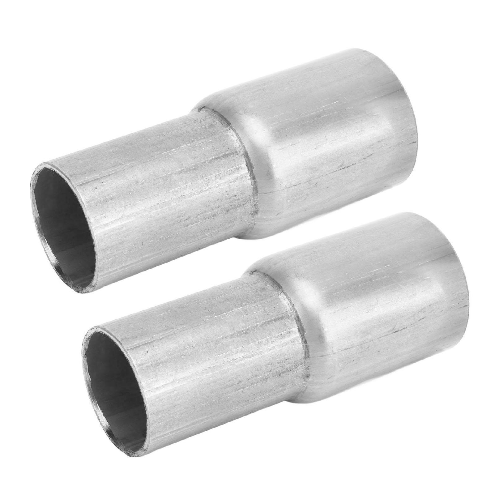 

1 пара Переходник-редуктор для выхлопной трубы 1,25 - 1,5 дюйма из нержавеющей стали