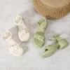 Hot wind summer new women's fashion sandals platform muffin beach shoes versatile one-word belt women's shoes