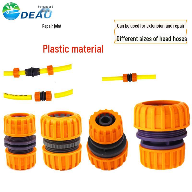 Kunststoff Weichschlauch Schnellreparaturverbinder Verlängerung, 4/6 Zoll Wasserrohr Verbindungsadapter