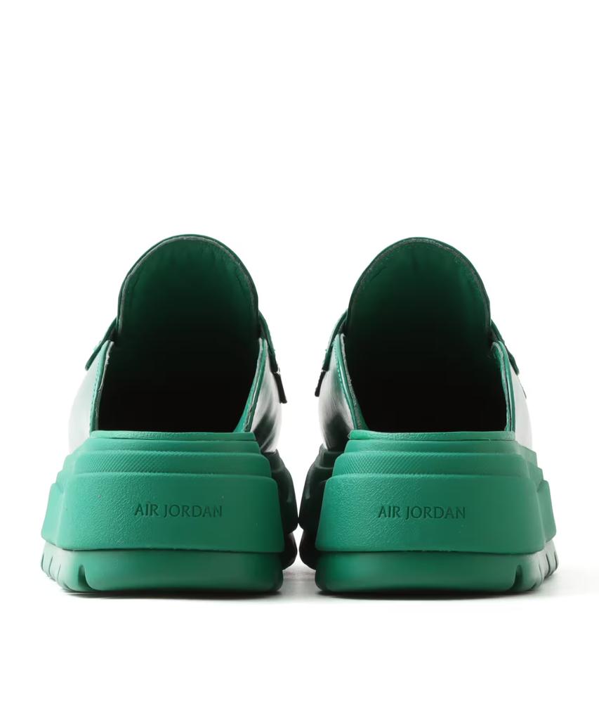 HJ4292-300 Nike Women's Air Jordan Mule Green Metallic Silver (Women's)