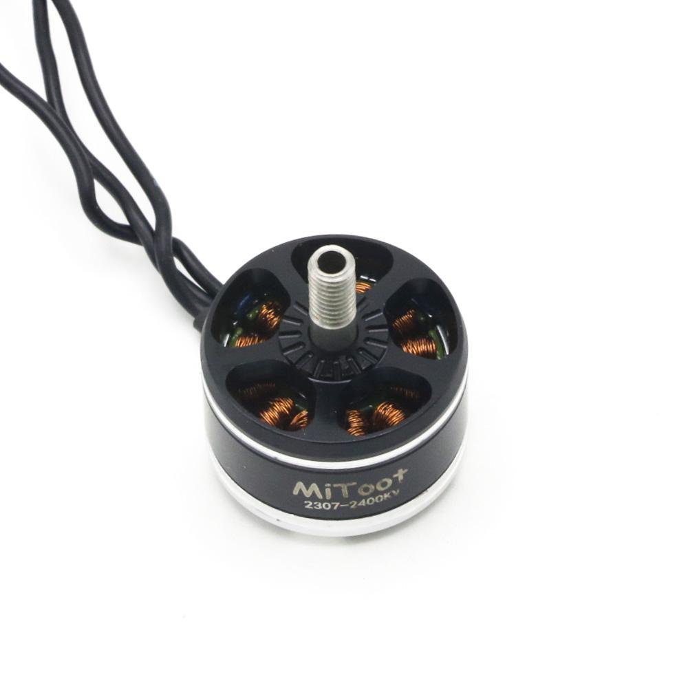 4set/lot Mitoot R2307 2400KV 2-5S Brushless Motor For X220 250 280 300 RC Drone FPV Racing