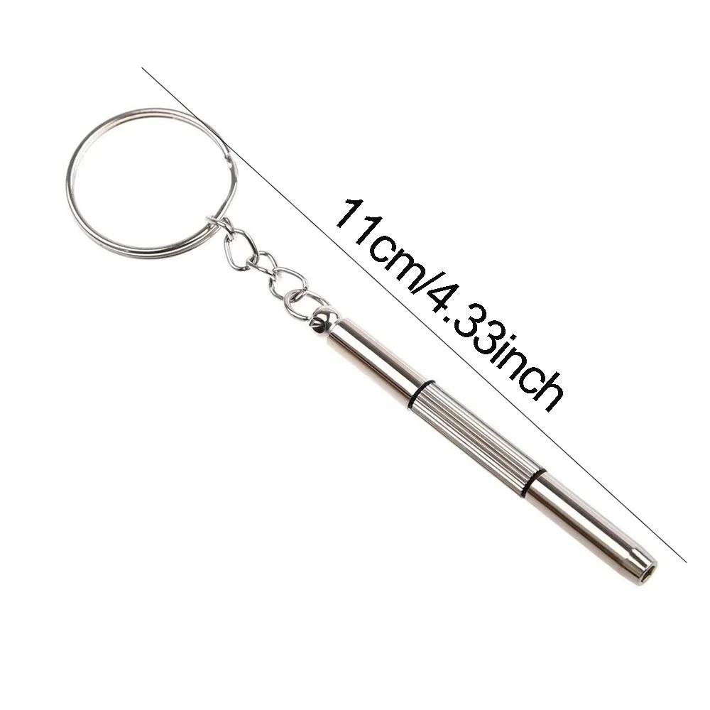 3pcs Glasses Screwdriver Portable Multifunctional Three In One Small Screwdriver Glasses Watch Phone Three Purpose Repair Tool