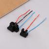 NEW 2Pcs Headlight Lamp Bulb Socket Wiring Harness Connector Plug Adapter Line For H1 H7 H4 Bulb Car Headlight Connection Plugs