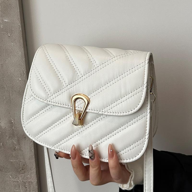 High-End Messenger Bag Fashion Messenger Bag High-End Niche Design Texture Shoulder Bag