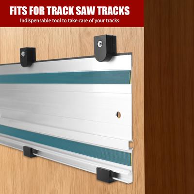 Set 2 buc. Șină Rack pentru Șină de Ghidaj, Suporturi Șină de Ghidaj, Pentru Montare Șină de Ghidaj Fierăstrău pe Șină, Pentru Organizator Șină de Ghidaj Fierăstrău pe Șină