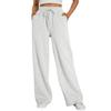 Harajuku Wide Leg Sweatpants Women Streetwear Baggy Oversize Gray Sports Pants Woman Drawstring