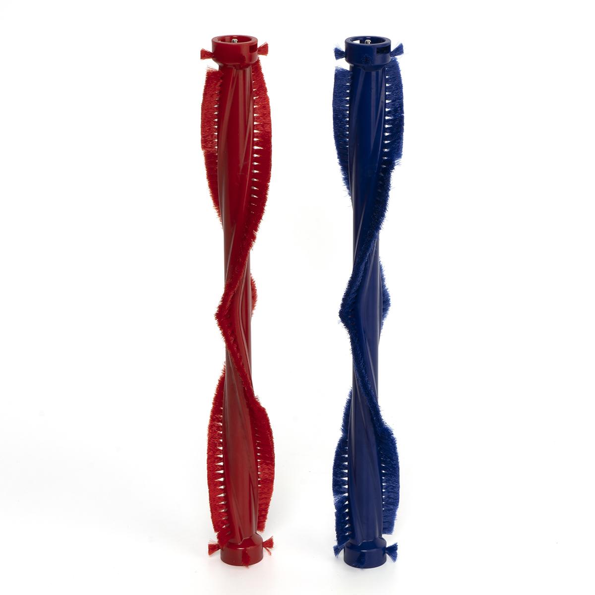

Flocked double roller brush head for Dyson scrubber G1 accessories красный/синий