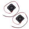 2 Pcs 3D Printer Mainboard Cooling Fan Replacement for FlashForge AD 5M PRO 3D Printer 4010 Dual Ball Bearing Fan