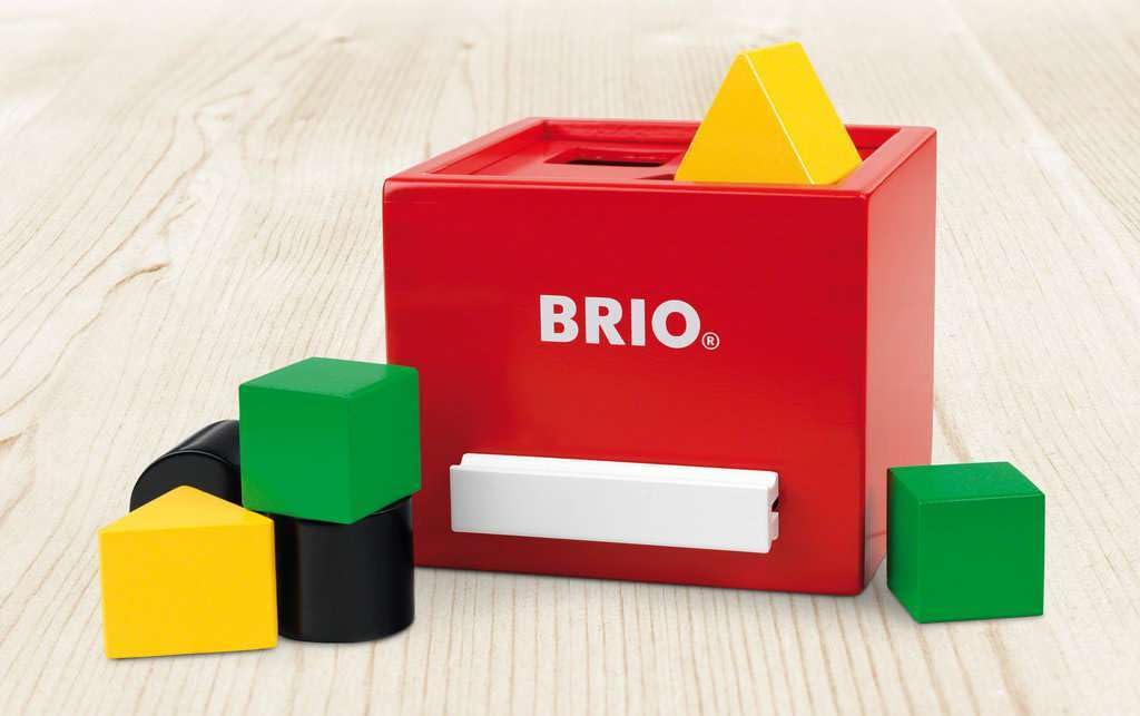 BRIO Shape Matching Box 30148 (Red)