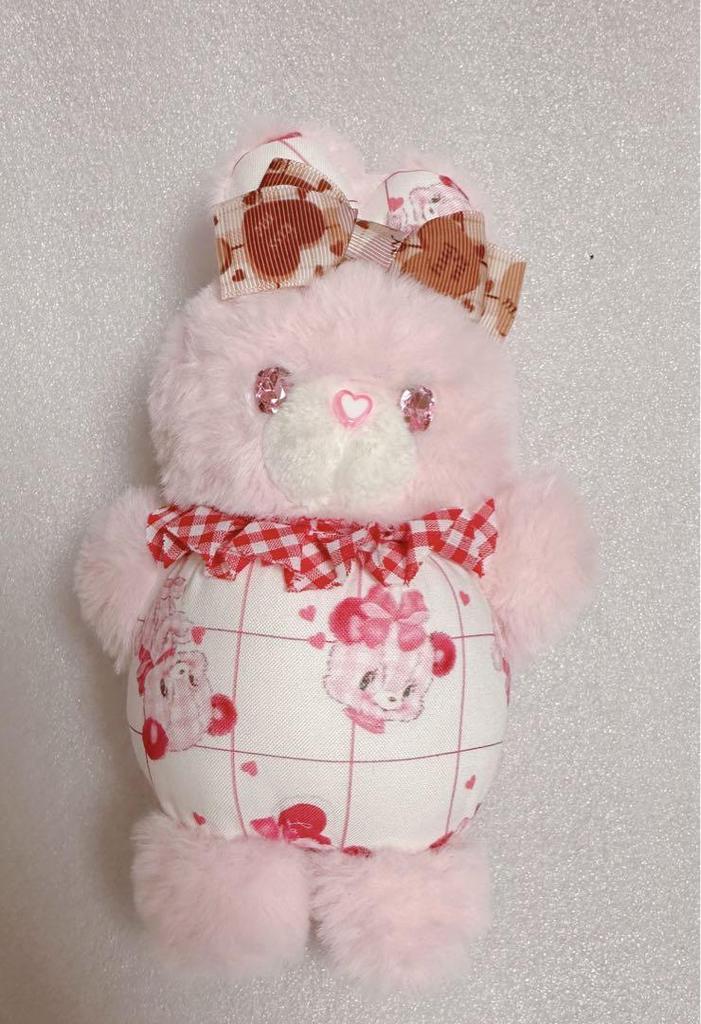 [USED] fuwampi Artist Teddy Bear Handmade Rabbit Plush Toy