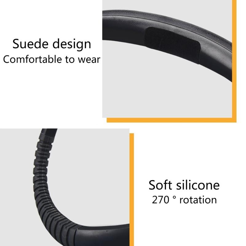 LED Neck Light Eye-Caring Anti-Blue Book Light Rechargeable LED Reading Light for Reading Knitting Camping Repairing